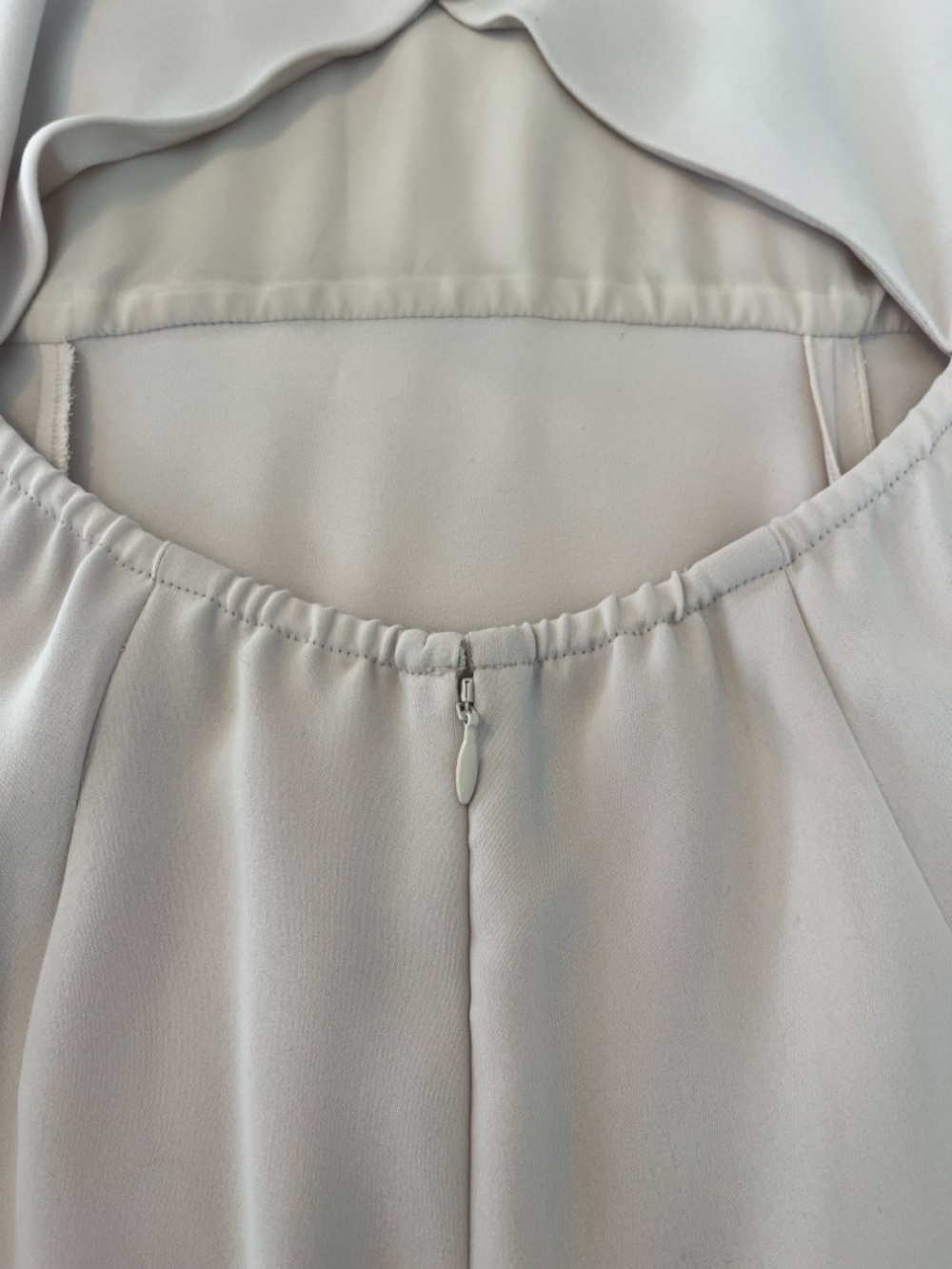 Babaton Hamptons Dress 8 Midi Maxi Mocha Open Back Elegant Wedding Guest - Picture 8 of 8